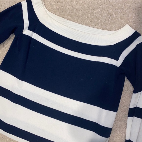 J crew long sleeve off the shoulder top - Picture 3 of 5